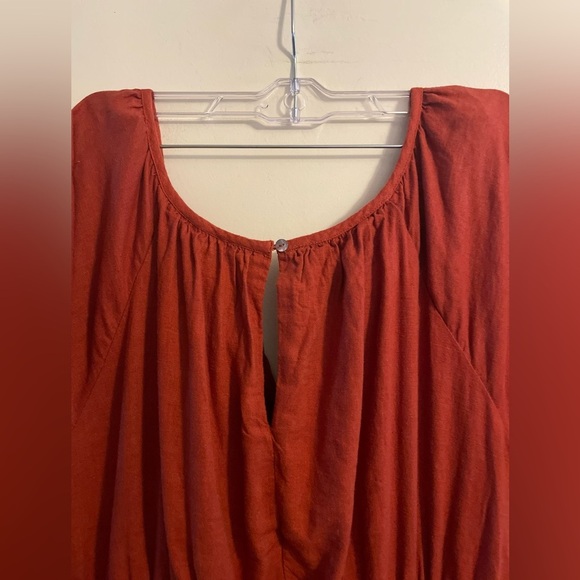 Tahari NWT Wide Leg Cap Sleeve Linen Blend Jumpsuit Size Extra Large - Picture 9 of 12